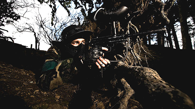 Come and do some Clay Pigeon Shooting, Archery or Paintballing near Newcastle in the North East of England